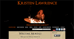 Desktop Screenshot of halloweencarols.com
